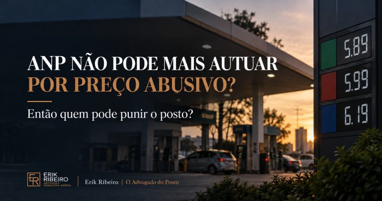 A ANP não pode mais autuar por preço abusivo. Então quem pode punir o posto?