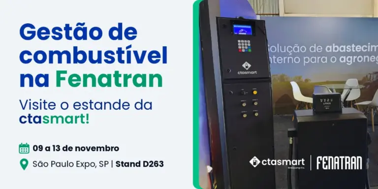 Fenatran 2026: ctasmart apresenta soluções de gestão de combustível para frotas