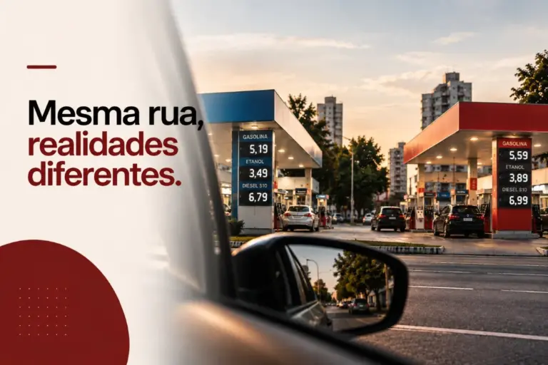 Por que dois postos vizinhos podem precisar de preços diferentes
